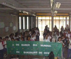 Escola Raimundinha Carvalho realiza atividades pelo Dia da Síndrome de Down