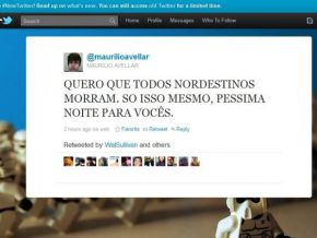 Amanda Régis fala mal de nordestinos no Twitter e cria polêmica