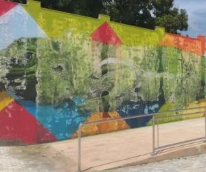 Kobra diz que é raro pintura derreter; equipe dele irá restaurar obra de R$ 400 mil em Boa Vista