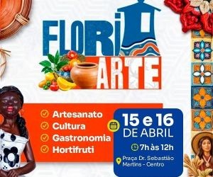 FloriArte celebra o melhor de Floriano com artesanato, gastronomia e cultura local