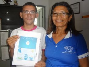 Aluno de Floriano é um dos vencedores do Concurso de Cartão de Natal da FEAPAES
