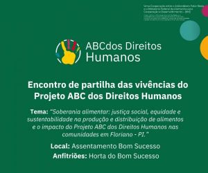 Cáritas Diocesana realizará encontro "ABC dos Direitos Humanos" no Assentamento Bom Sucesso