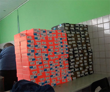 Polícia recupera mais de 800 celulares do assalto que o gerente foi sequestrado