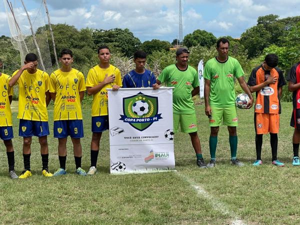 João Pinto FC conquista título da Copa Porto de Futebol Sub-17(Imagem:Ascom Secepi)