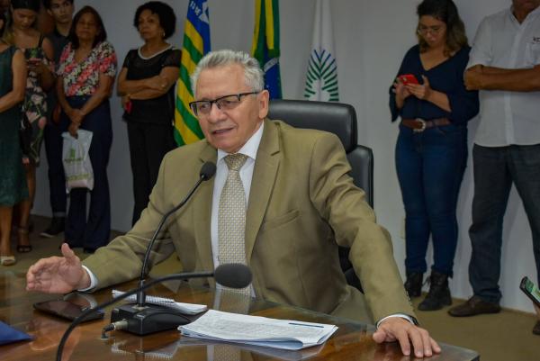 Reitor da UFPI, Gild&aacute;sio Guedes.(Imagem:Divulga&ccedil;&atilde;o)