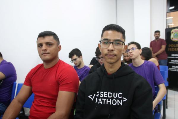 Jo&atilde;o Victor Leal e Matheus Xavier(Imagem:Ascom Seduc)