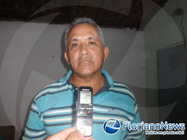 Bento Soares, presidente da Associa&ccedil;&atilde;o de Moradores do Bairro Cajueiro II.(Imagem:FlorianoNews)