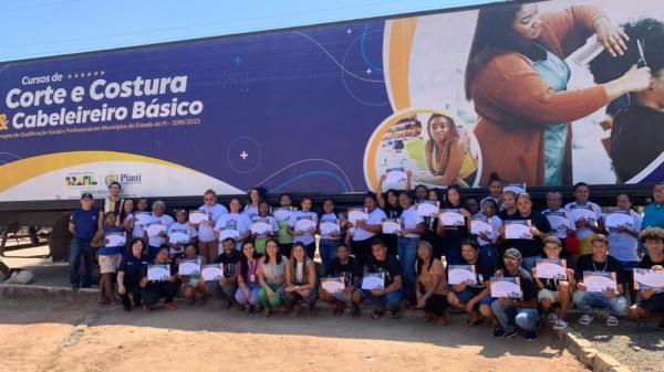 Qualifica Piauí: Governo certifica 8,7 mil alunos em 125 municípios com cursos gratuitos para o mercado de trabalho(Imagem:Ascom Setre)