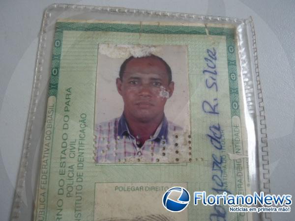 Suspeito do latroc&iacute;nio(Imagem:FlorianoNews)