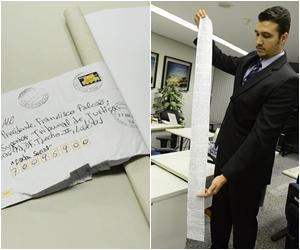 Preso encaminha ao STJ pedido de habeas corpus num papel higiênico