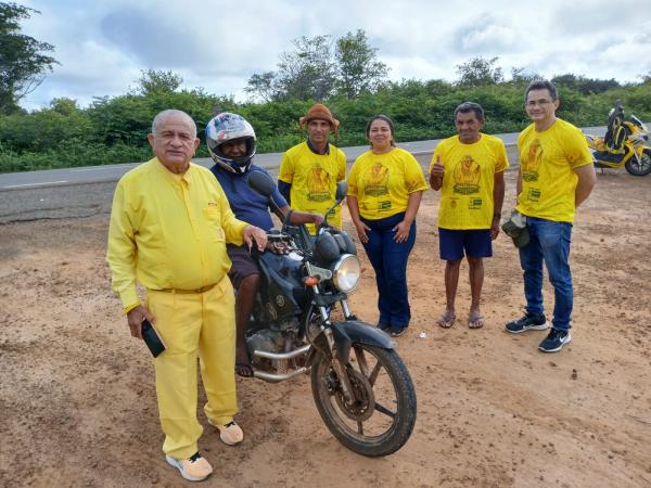 Projeto Amarelinho leva doações e solidariedade a famílias da zona rural de Floriano.(Imagem:FlorianoNews)