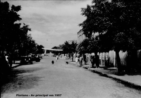 Floriano na d&eacute;cada de 50(Imagem:Divulga&ccedil;&atilde;o)