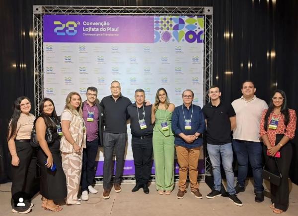 CDL de Floriano participa da 28ª Convenção de Lojistas do Piauí.(Imagem:Reprodução/Instagram)