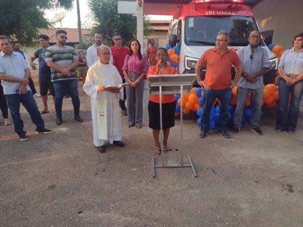 Inaugurada base descentralizada do SAMU em Bar&atilde;o de Graja&uacute;(Imagem:FlorianoNews)