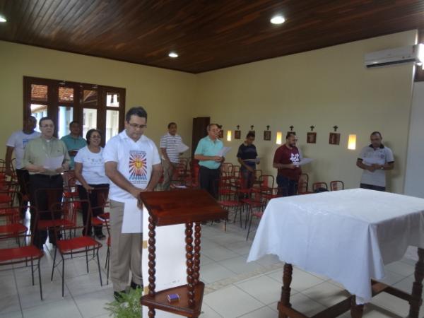 Padres participaram de encontro na Diocese de Floriano