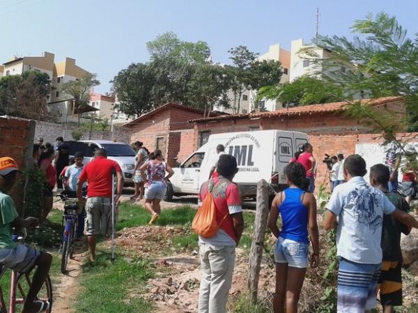 Caçador atira e assassina jovem em Teresina.(Imagem:Catarina Costa/G1)