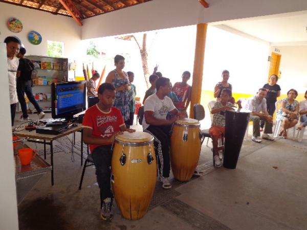 Escola Antonieta Castro realizou aula inaugural do Programa Mais Educação