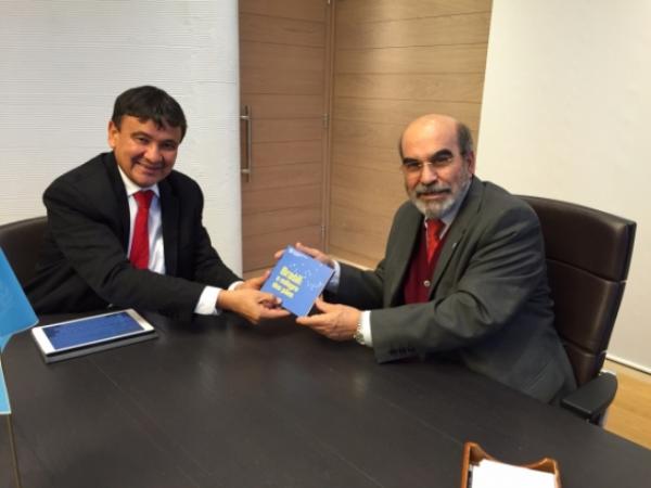 Wellington Dias firma parceria de projetos com a FAO