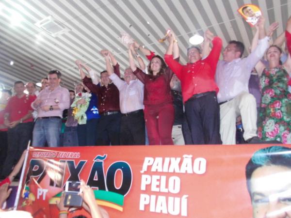 Conven&ccedil;&atilde;o do PT lan&ccedil;a candidatura de W.Dias para o governo do Piau&iacute;.(Imagem:FlorianoNews)