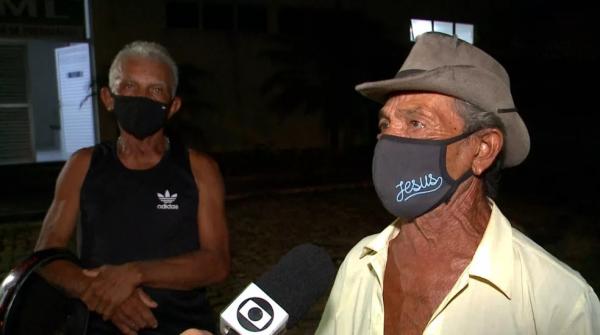  Francisco Soares e Francisco Alves, pai e av&ocirc; de Maria Camila - Familiares de jovem encontrada morta temem repres&aacute;lias de assassinos: 