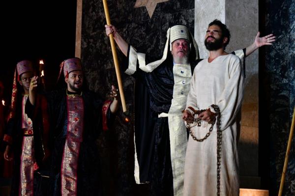 Emo&ccedil;&atilde;o e intera&ccedil;&atilde;o com o p&uacute;blico marcam Paix&atilde;o de Cristo de Floriano(Imagem:Divulga&ccedil;&atilde;o)