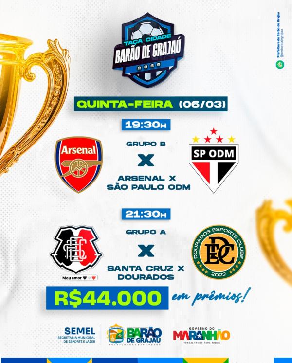 Bar&atilde;o de Graja&uacute;: Ta&ccedil;a da Cidade(Imagem:Divulga&ccedil;&atilde;o)