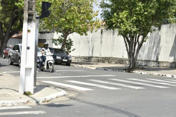 SUTRAN realiza processo de sinalização em importantes vias de Floriano.(Imagem:Divulgação)