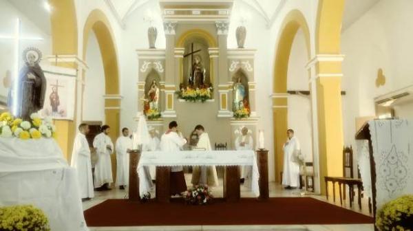 Missa matinal encerra dos festejos de S&atilde;o Pedro de Alc&acirc;ntara em Floriano.(Imagem:FlorianoNews)