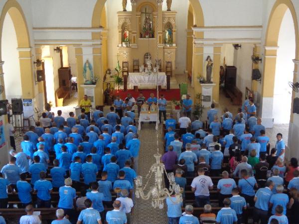 Ter&ccedil;o dos Homens festeja seu 6&deg; anivers&aacute;rio de caminhada e evangeliza&ccedil;&atilde;o.(Imagem:FlorianoNews)