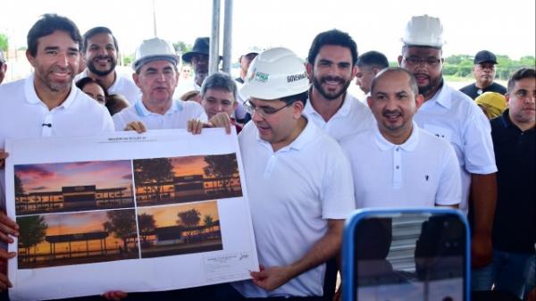 Vereadores de Floriano acompanham agenda oficial do governador Rafael Fonteles no Munic&iacute;pio(Imagem:CMF)