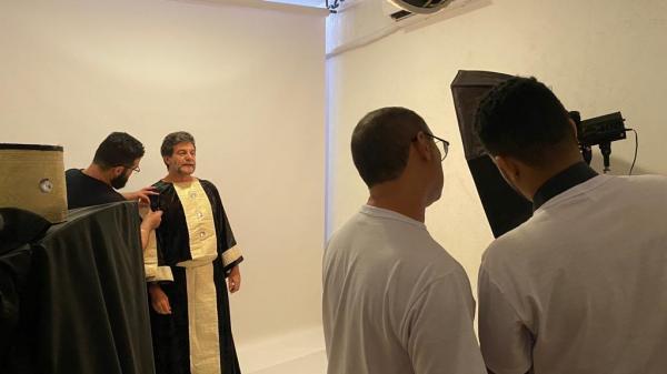 Pr&eacute;-produ&ccedil;&atilde;o da Paix&atilde;o de Cristo de Floriano inicia no Rio de Janeiro(Imagem:Reprodu&ccedil;&atilde;o)