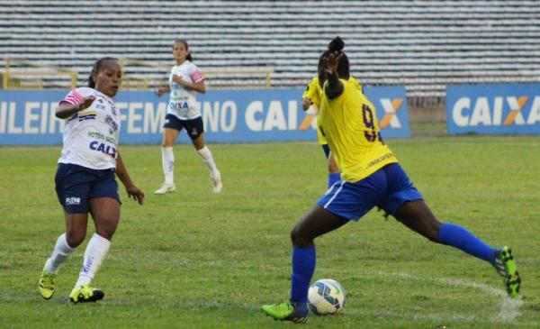 S&atilde;o Jos&eacute; e Tiradentes jogam para decidir quem vai &agrave; final do Brasileiro Feminino.(Imagem:Emanuele Madeira)