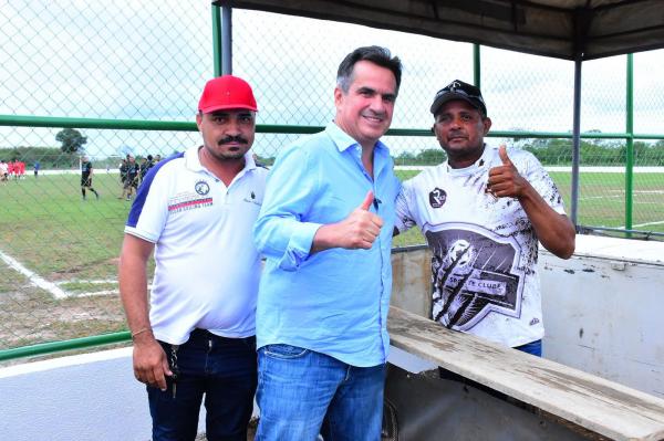 Ciro Nogueira inaugura obras e anuncia investimentos de mais de R$ 1 milhão na área do esporte(Imagem:Ascom)