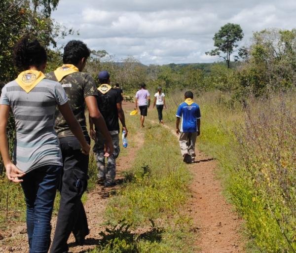 Curtição na Jornada de Aventura dos jovens de Floriano.(Imagem:Mérito Juvenil )