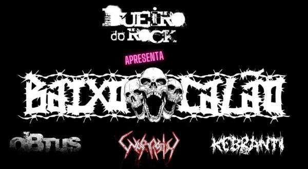  Baixo Cal&atilde;o no Bueiro do Rock.(Imagem:Divulga&ccedil;&atilde;o )