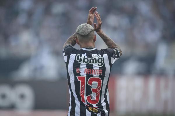  Guilherme Arana, do Atl&eacute;tico-MG.(Imagem:Pedro Souza / Atl&eacute;tico-MG )