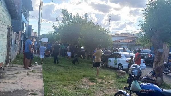 Policial militar &eacute; morto a tiros em Teresina.(Imagem: Portal ClubeNews)