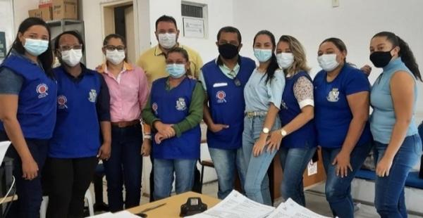 Jussinaldo Duarte com sua equipe da VISA(Imagem:Reprodu&ccedil;&atilde;o)