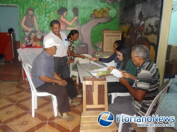 Enedina &eacute; eleita presidenta do Sindicato dos Trabalhadores Rurais de Floriano.(Imagem:FlorianoNews)