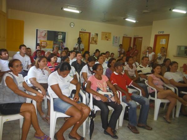 Prefeitura Municipal de Bar&atilde;o de Graja&uacute; realizou reuni&atilde;o com ACS.(Imagem:FlorianoNews)