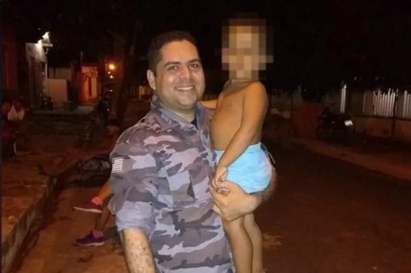 Sargento Andr&eacute; Maia foi morto com um tiro enquanto pilotava moto na Zona Sudeste de Teresina.(Imagem:Divulga&ccedil;&atilde;o/ Pol&iacute;cia Militar)
