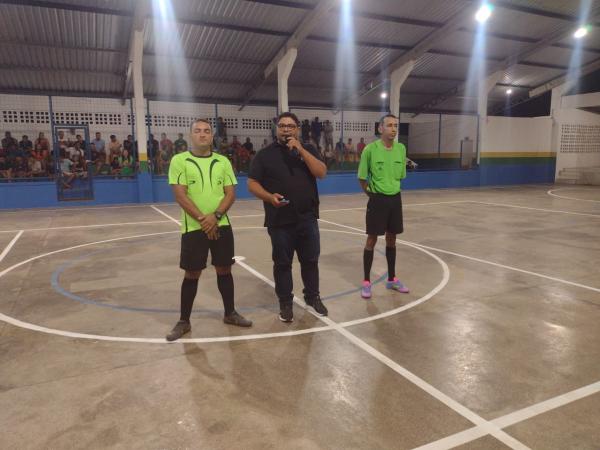 Prefeitura de Bar&atilde;o de Graja&uacute; abre oficialmente o Campeonato de Futsal 2025(Imagem:FlorianoNews)