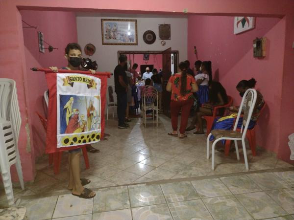 Festa de Reis &eacute; celebrada no bairro Manguinha.(Imagem:FlorianoNews)