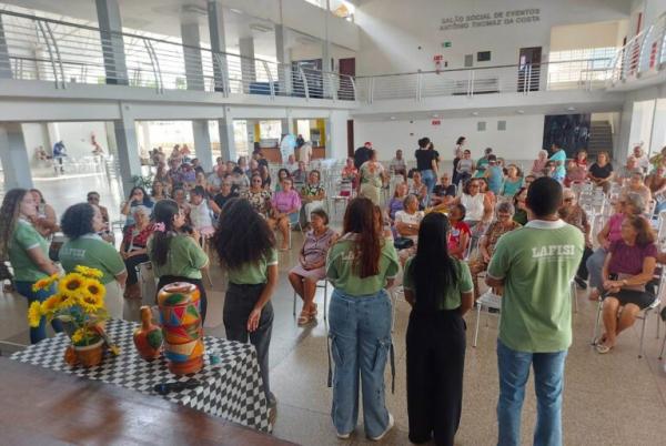  Sa&uacute;de mental em foco no encontro do grupo Sesc 60+ no Sesc Beira Rio(Imagem:Divulga&ccedil;&atilde;o)