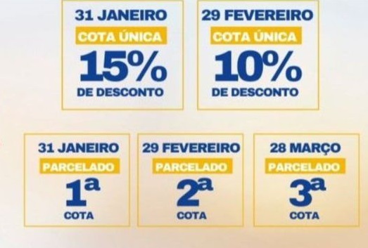 Prazo para pagamento do IPVA 2024 com 15% de desconto encerra nesta quarta (31)