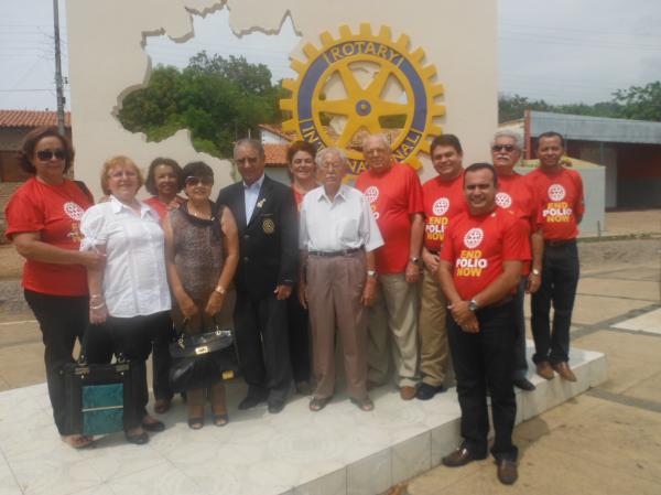 Governador do Rotary Club visitou o município de Floriano