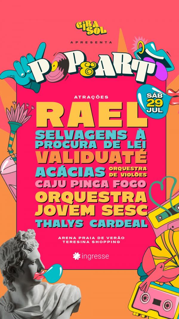 Banda Selvagens &agrave; Procura de Lei &eacute; atra&ccedil;&atilde;o confirmada no Pop Art, pr&eacute;via do Festival GiraSol em Teresina.(Imagem:Divulga&ccedil;&atilde;o)
