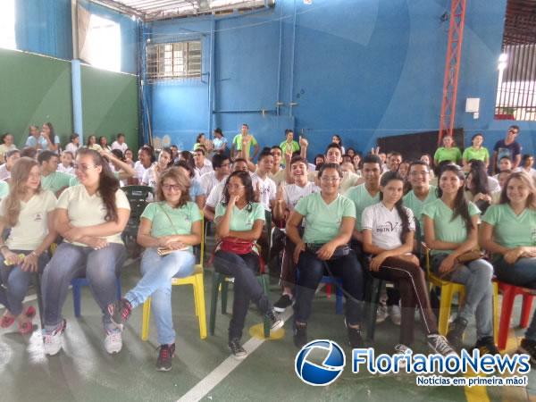 Música e descontração marcam Festival de Paródias da Escola Pequeno príncipe.(Imagem:FlorianoNews)