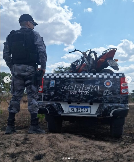 2ª Cia Força Tática/ROCAM recupera motos furtadas e prende golpista em Floriano