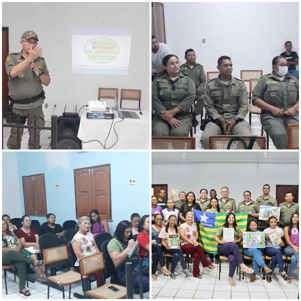 Pol&iacute;cia Militar do Piau&iacute; e Secretaria Municipal de Arraial firmam parceria para implementa&ccedil;&atilde;o do Proerd.(Imagem:Reprodu&ccedil;&atilde;o/Instagram)